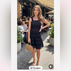 NWOT goodnight macaron Dolly crochet dres